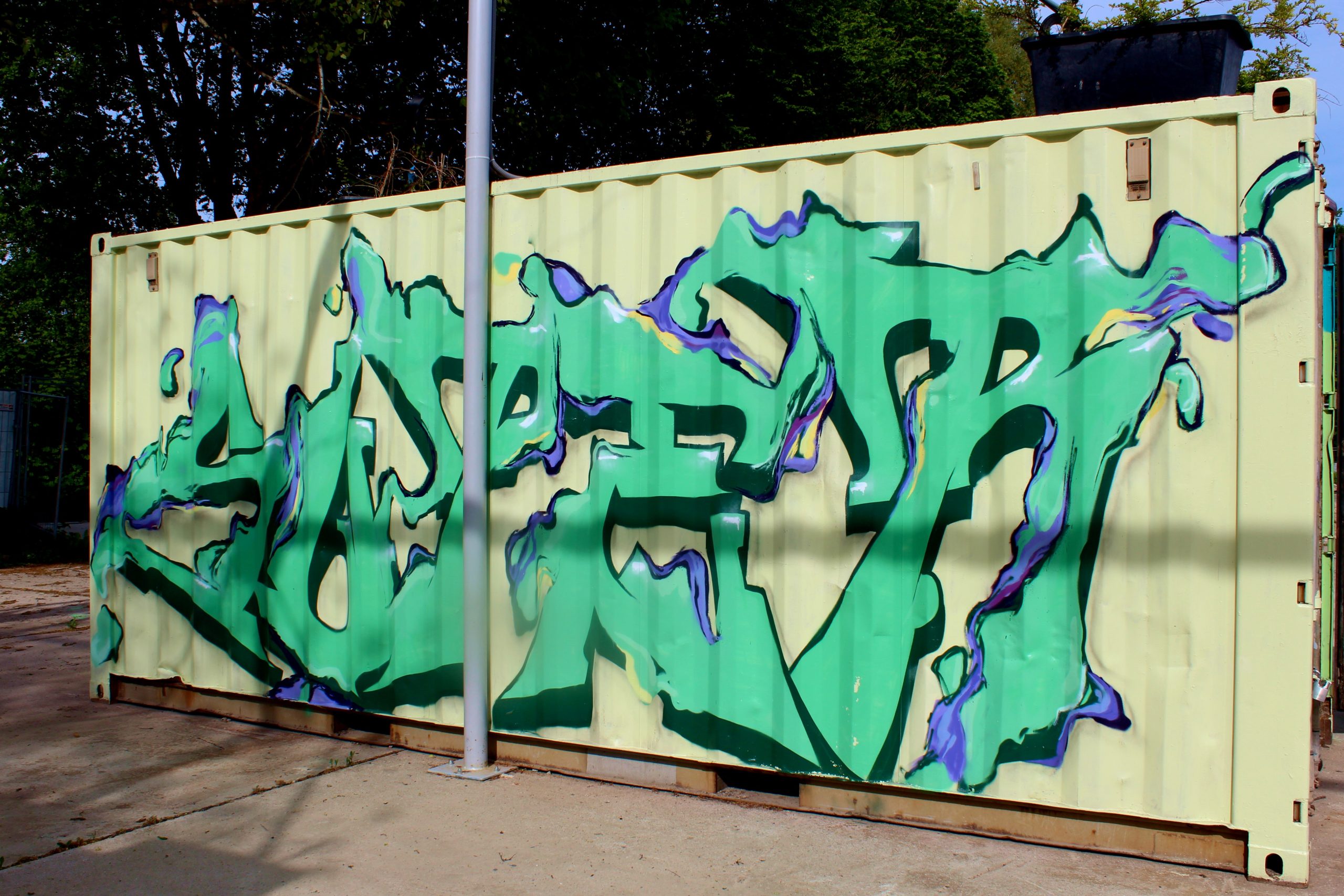 Graffiti Container